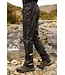 Full Zip Packable Waterproof Overtrousers Black