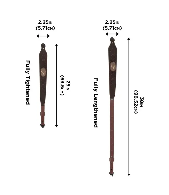 Allen Allen Big Game Rifle Sling Suede Leather