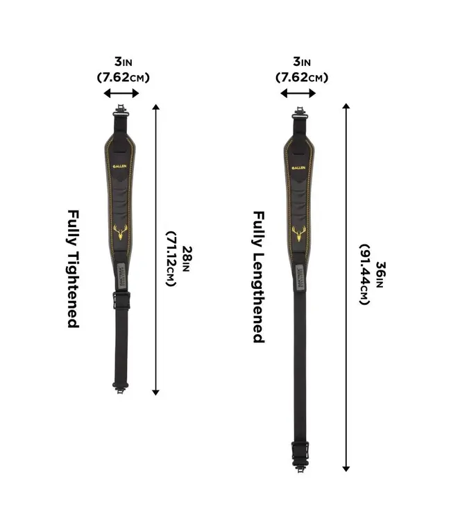 Allen Allen Boulder BakTrak Sling Black/Yellow