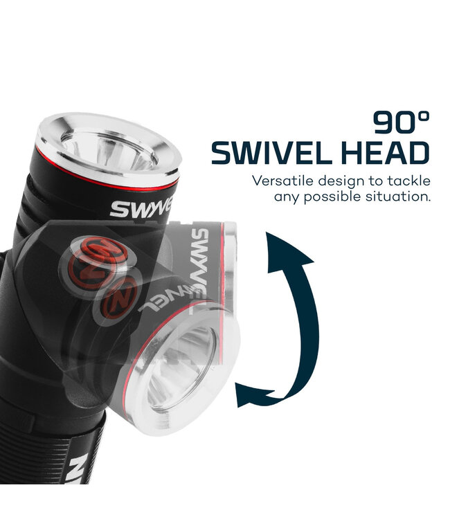 Nebo 6907 Swyvel Rechargeable Flashlight