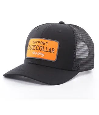 Fortify Meshback Hat - Black Orange