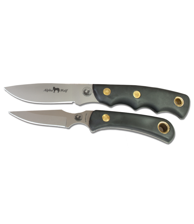Knives Of Alaska Knives of Alaska Alpha Wolf D2 / Cub Combo Suregrip