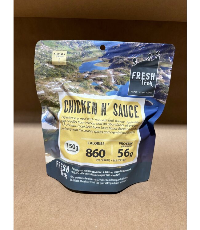 Fresh Trek Fresh Trek Chicken N Sauce 150gr