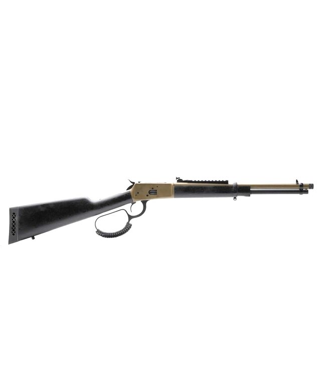 Rossi R92 Carbine 357 Mag 81 FDE Black Big Loop Lever Adj. Peep Sight  - 16.5in - 8rd - Bolt