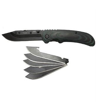 HME Scalpel Skinning Knife with 6 Replaceable Blades