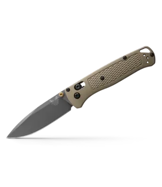 Benchmade 535GRY-1 Bugout - Axis - Drop Point/ Blue Class