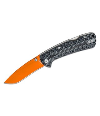 Browning Browning Back Country Folding Knife 3", Black/Orange