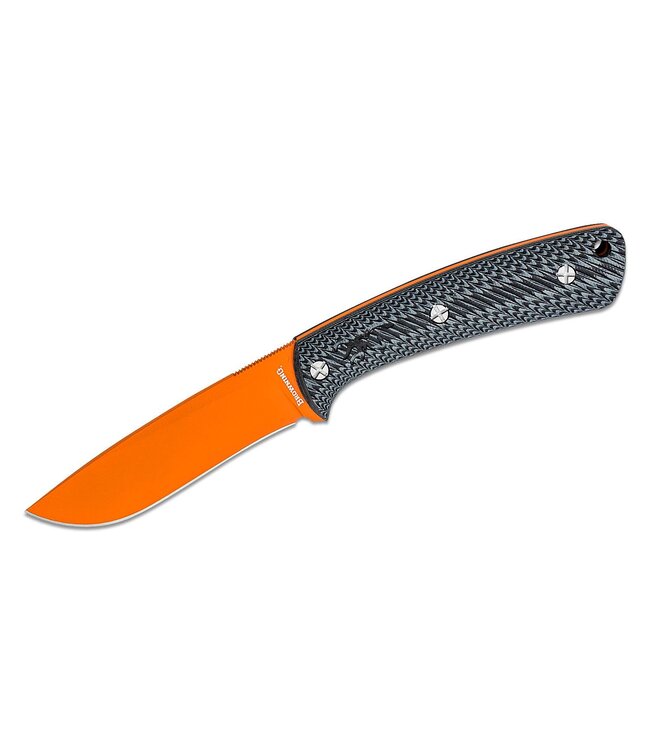 Browning Browning Back Country Fixed Knife 3", Black/Orange