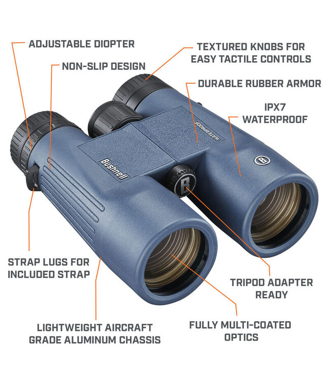 Bushnell H2O 10X42 Waterproof Prism Bino