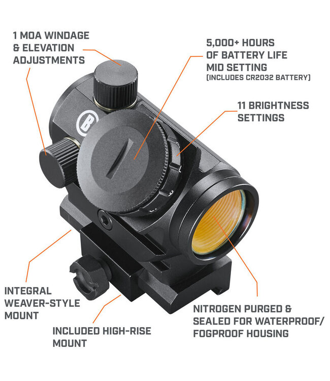 Bushnell Bushnell TRS-25 Tactical Red Dot With Riser