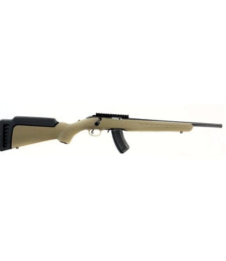 Ruger American Rimfire 17 HMR  Bolt  16.1in  15+1   Threaded BBL  FDE