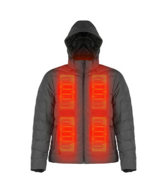 Fieldsheer Fieldsheer Crest Mens Heated Jacket Black