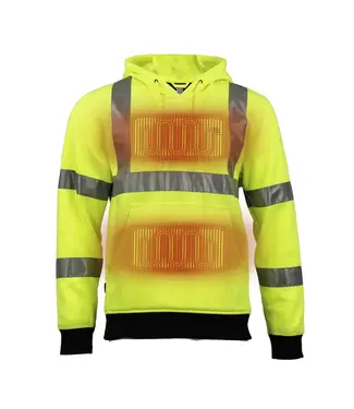 Fieldsheer Hi-Viz Mens Pullover Hoodie CSA