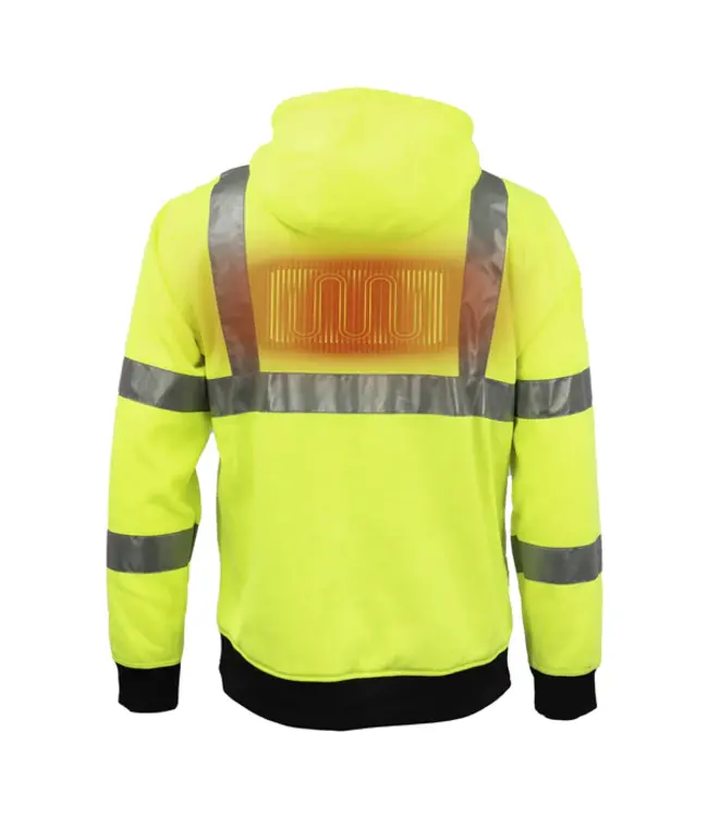 Fieldsheer Fieldsheer Hi-Viz Mens Pullover Hoodie CSA