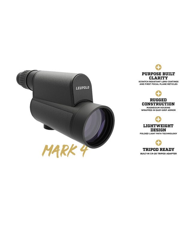 Leupold Leupold Mark 4 (12-40x60mm) Spotting Scope-Black TMR