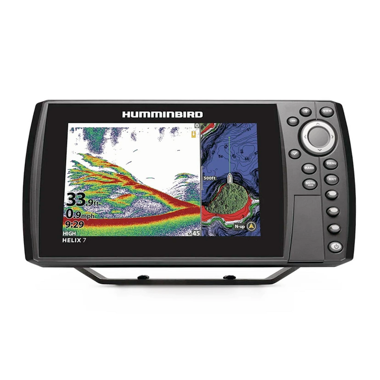 Humminbird Helix 10 Chirp MEGA DI+ GPS G4N Fish Finder Control Head Only Black