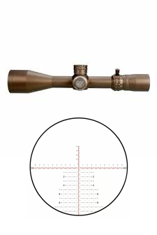 NNP Nightforce NX8 4-32x50 ZeroStop illum TReMoR3 F1 FDE Scope w/Flip