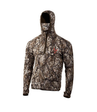Badlands Badlands Stealth CoolTouch 1/4 Zip Approach FX 2X-Large