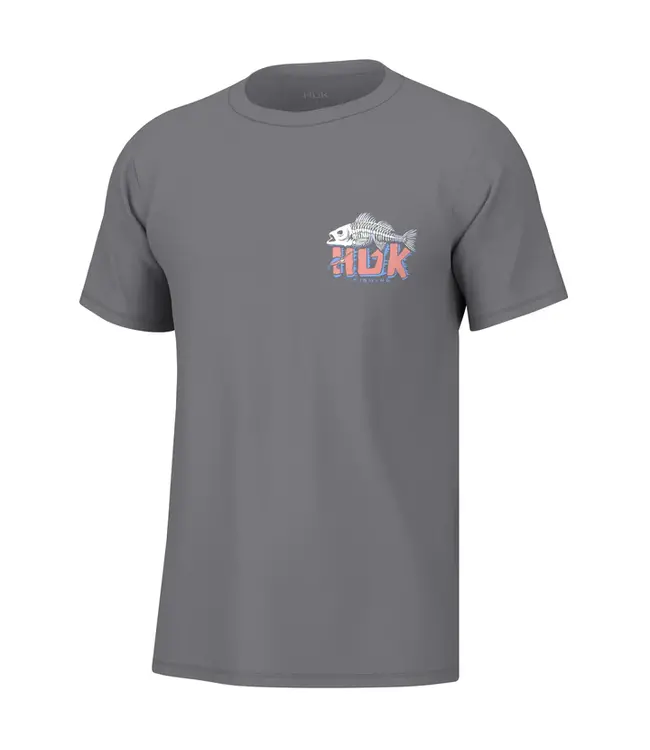 Huk Huk Bass Bones T-Shirt