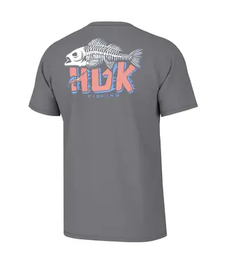 Huk Huk Bass Bones T-Shirt