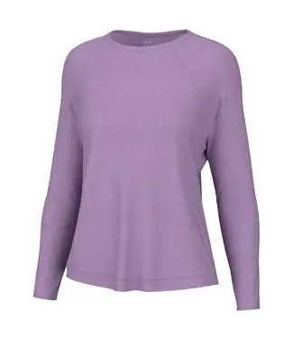 Huk Womens Waypoint Flow Crew LS Shirt