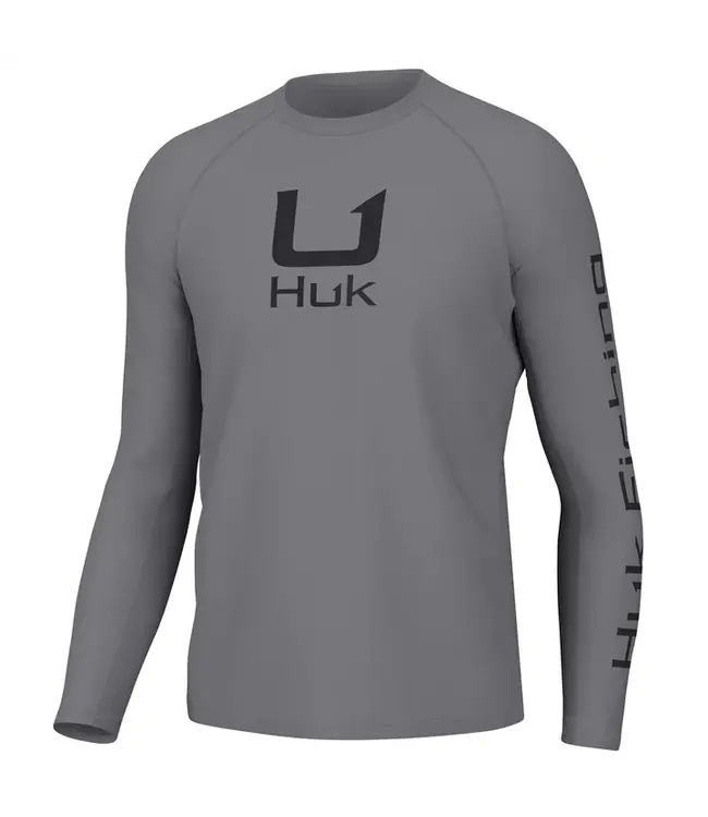 Huk Huk Icon LS Crew Shirt