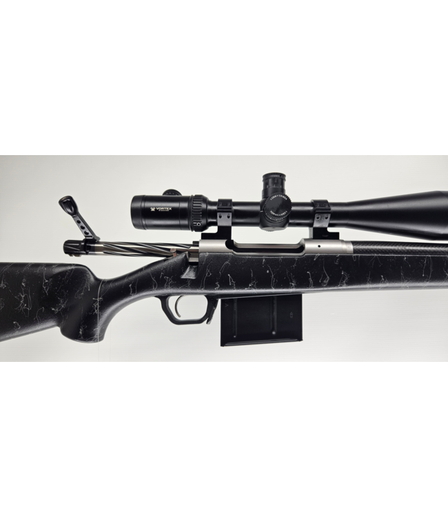 Christensen Ridgeline 28 Nosler - 26in - 5rd - C-4755 - w/Vortex Viper PST 6-24x50, Custom Turret for 162gr ELD-x, Magpul mag assembly, thread protector, radial brake