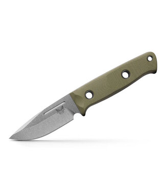 Benchmade Sibert Mini Bushcrafter Fixed Blade Drop Point Blue Class
