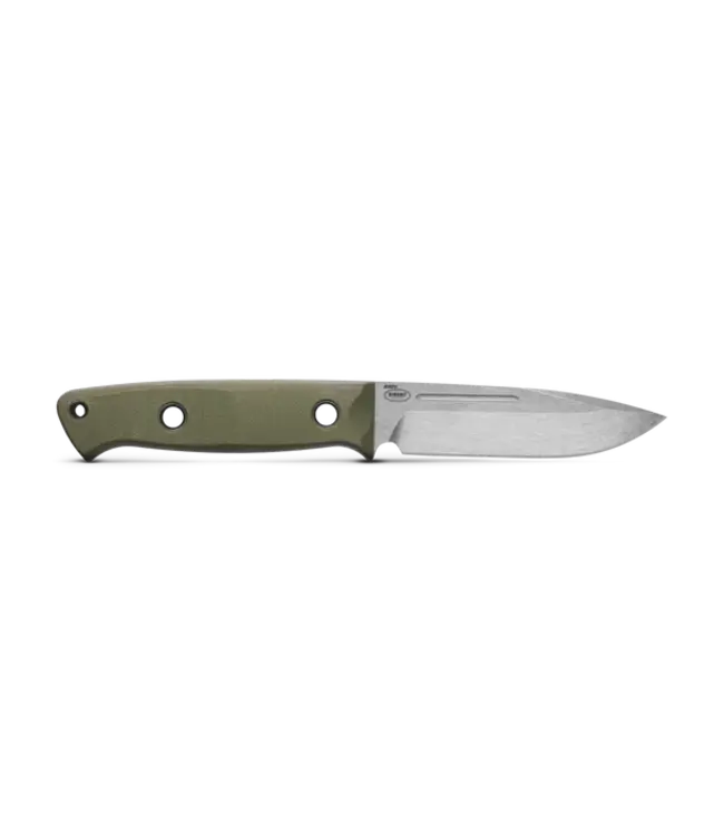 Benchmade Benchmade Sibert Bushcrafter Fixed Blade Drop Point Blue Class