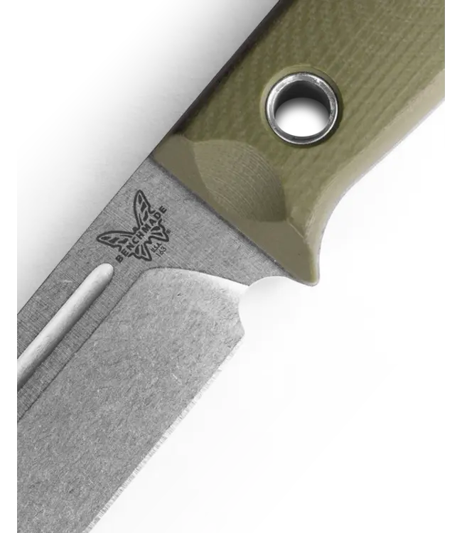 Benchmade Benchmade Sibert Bushcrafter Fixed Blade Drop Point Blue Class