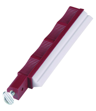 Fine Serrated Sharpening Hone - Maroon Holder - LSERT