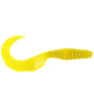 MISTER TWISTER 4T10-2 4" TWISTER TAIL YELLOW