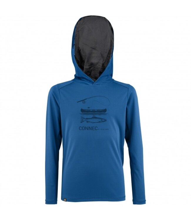Connec Junior Draft Hoodie Cobalt