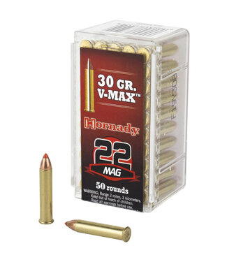Hornady Varmint Express 22 WMR 30gr V Max