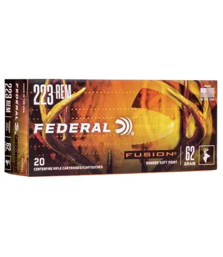 Federal Fusion 223 Rem 62gr Bonded BT