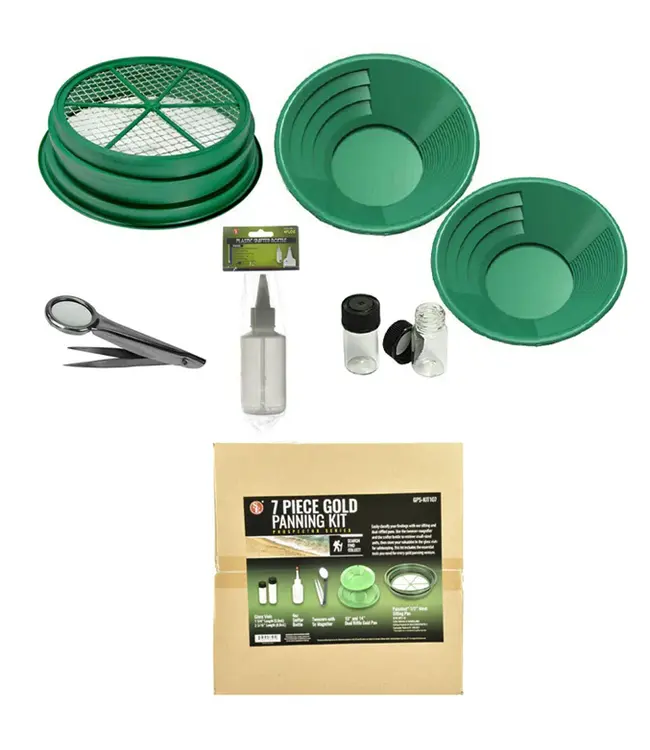 7 Piece Gold Panning Kit