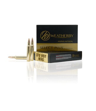 Weatherby Weatherby Select Plus Ammunition 378 Wby Mag 270gr