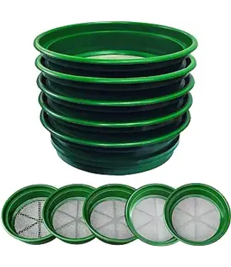 SE 5 Pc Stackable Sifting Pan Set