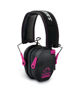 Walker's Razor Slim Electronic Muff - Pink