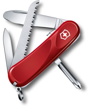 Swiss Army Junior Folding Pocket Knife Red