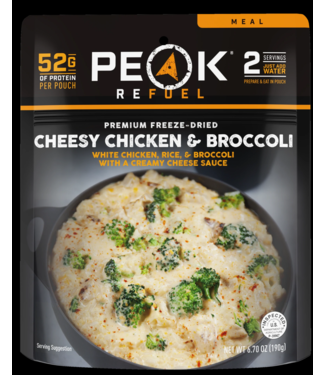 Peak Refuel - Cheesy Chicken and Broccoli