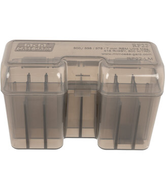 MTM Ammunition Box 22 Round Flip-Top 338 WSM 45-70 450 Marlin