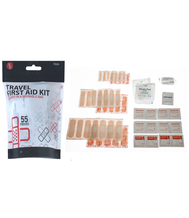 SE Travel First Aid Kit (55pc)