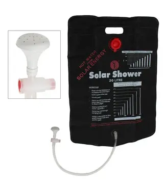 SE 5 Gallon Solar Shower w. Thermometer