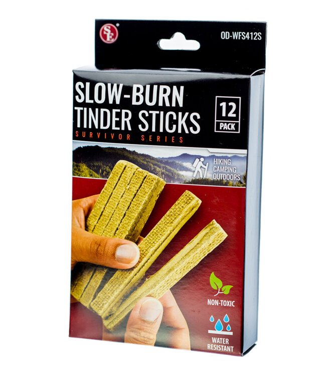 SE Slow Burn Water Resistant Tinder Sticks