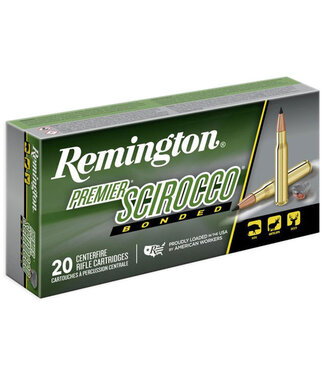 Remington Premier Rifle Ammunition 7mm Rem Mag  150gr Swift Scirooco Bonded