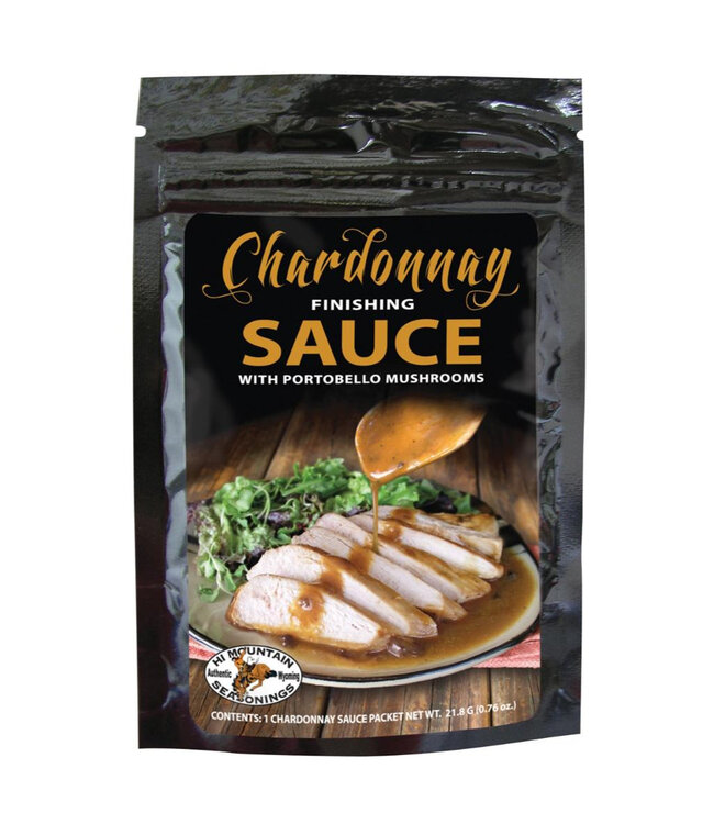 Hi Mountain Seasonings Hi Mountain Chardonnay Finishing Sauce w/ Portobello Mushrooms