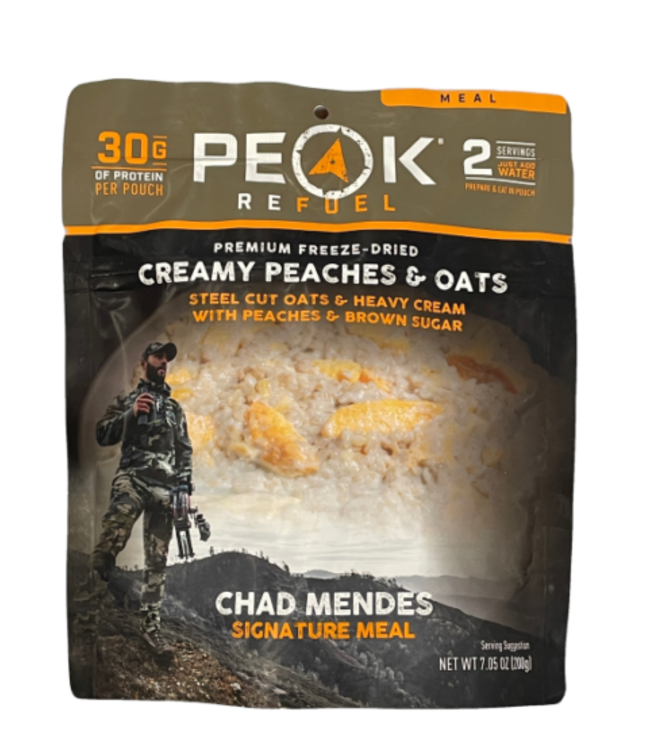 Peak Refuel Creamy Peaches and Oats
