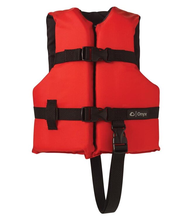 Onyx 103000-100-004-12 General Purpose Life Vest Adult PFD, Red