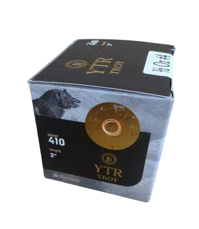 Troy Ammunition Troy Ammunition 410GA  3" 5/8 oz #4 lead shot 25 Rnds